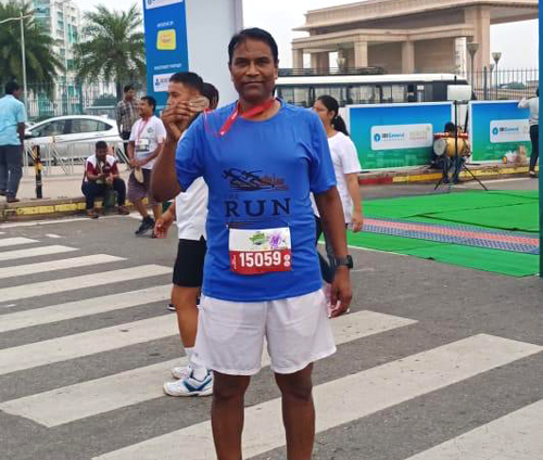 Participated in LCHM2018- 10km, LCM 2018-21km, ADHM2018-21km ,The Run2018-21 km, LCHM2019-21km, LHHM2019-21 km, SBI half marathon 2019-10km 100Days of Running 2018-800 km.